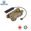WADSN NGAL-Style Red Laser with White LED (WDX055-DE) - Tan