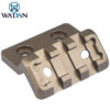 WADSN Offset M-Lok Picatinny Rail Riser Mount - Tan