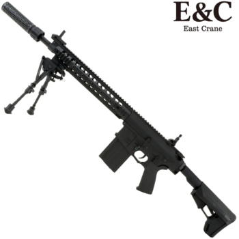 E&C KAC M110K1 Suppressed AEG Gel Blaster – Black (EC-902-SE)