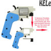 KELe Ghost Folding SWITCH GUN 5 Shot Dart Revolver - Blue/White