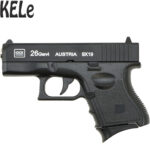 KELe Glock 26 Gen4 Black Manual Springer Gel Blaster