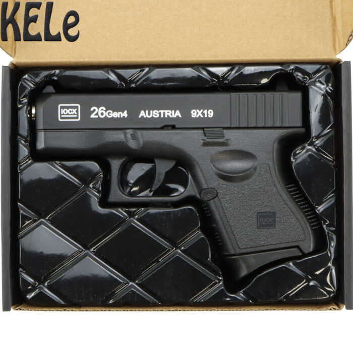 KELe Glock 26 Gen4 Black Manual Springer Gel Blaster