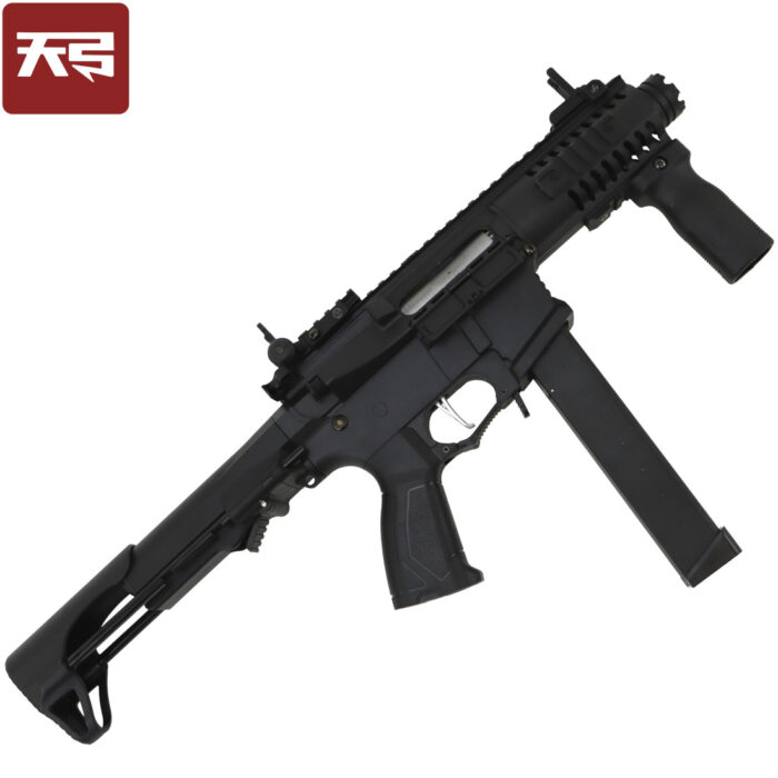 TG ARP9 Black CQB AEG SMG Gel Blaster - Drum Mag and Carry Bag Set