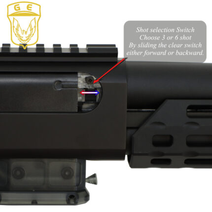 GEL8878 Gas Powered Tactical Shotgun Gel Blaster by Golden Eagle