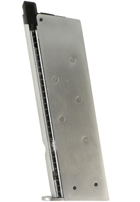 We Tech Silver 1911 GBB Green Gas Pistol Magazine