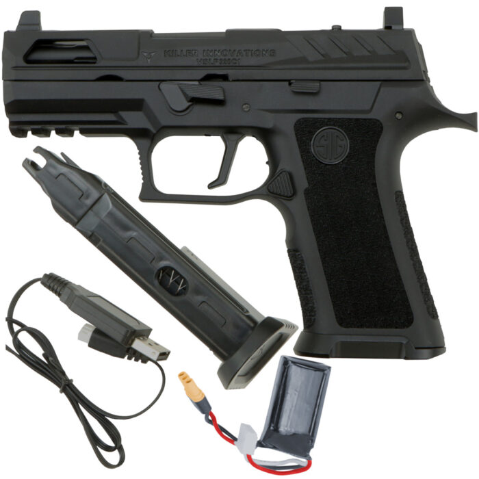 DK SIG VSLP320C1 Semi-Auto Electric Gel Blaster Pistol - Black