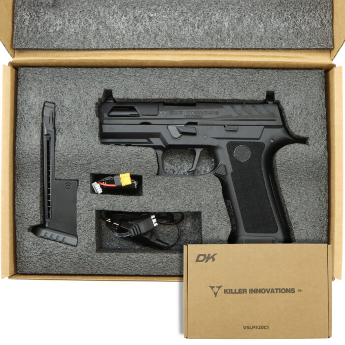 DK SIG VSLP320C1 Semi-Auto Electric Gel Blaster Pistol - Black