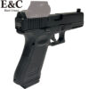 E&C Glock 17 Gen4 MOS GBB Gel Blaster Pistol - Black