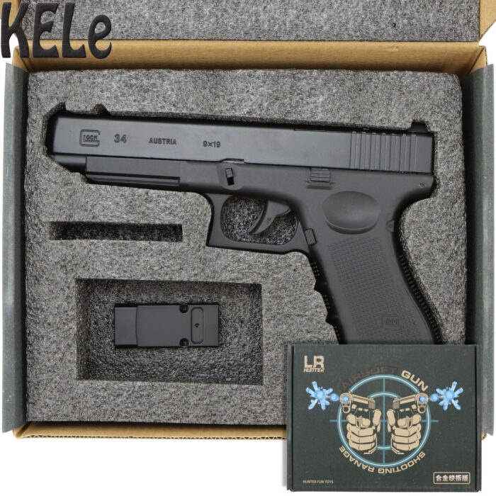 KELe LR Glock 34 Manual Spring Gel Blaster Pistol