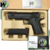 We Tech 1911 Classic GBB Gel Blaster Pistol - Black