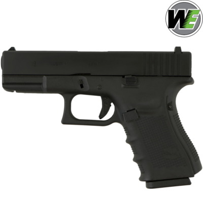 We Tech Glock 19 Gen 4 Gas Blowback Pistol GBB Gel Blaster – Black