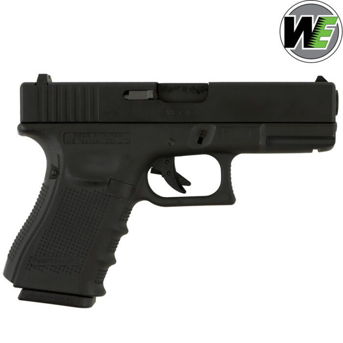 We Tech Glock 17 Gen 4 Gas Blowback Pistol GBB Gel Blaster - Black