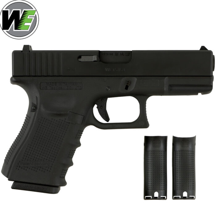 We Tech Glock 17 Gen 4 Gas Blowback Pistol GBB Gel Blaster - Black