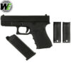 We Tech Glock 17 Gen 4 Gas Blowback Pistol GBB Gel Blaster - Black
