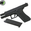 We Tech Glock 17 Gen 5 GBB Gel Blaster Pistol - Black - NO MARKINGS