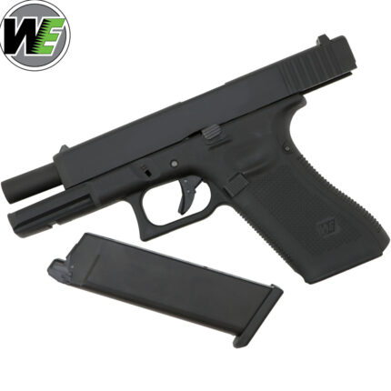 We Tech Glock 17 Gen 5 GBB Gel Blaster Pistol - Black - NO MARKINGS