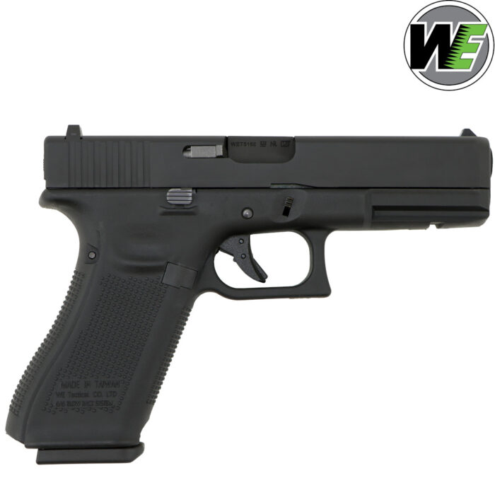 We Tech Glock 17 Gen 5 GBB Gel Blaster Pistol - Black - NO MARKINGS