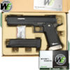 We Tech Hi-Capa 6 I-Rex IPSC Competition Gas Blowback Gel Blaster Pistol - with Markings