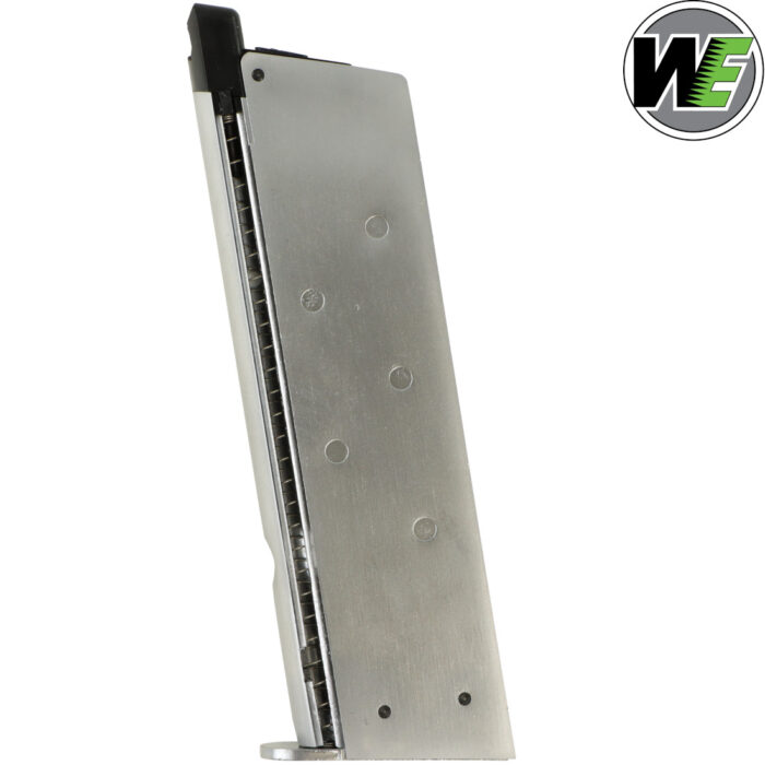 We Tech MEU M1911-A1 SOC GBB Gel Blaster Pistol - Brushed Silver