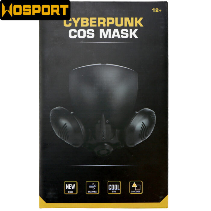Wosport Cyberpunk COS Gas Mask with Face Shield