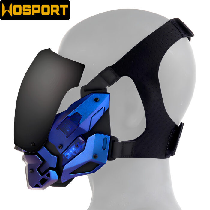 Wosport Hyacinth LED Cyberpunk Night Mask