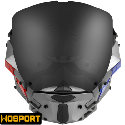 Wosport Silver LED Cyberpunk Night Mask