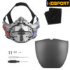 Wosport Silver LED Cyberpunk Night Mask