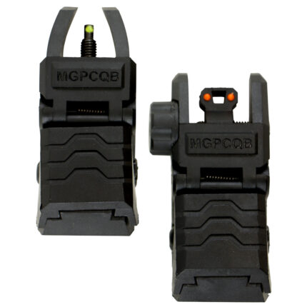 MGPCQB Fibre Optic Flip Up Iron Sight set - Nylon
