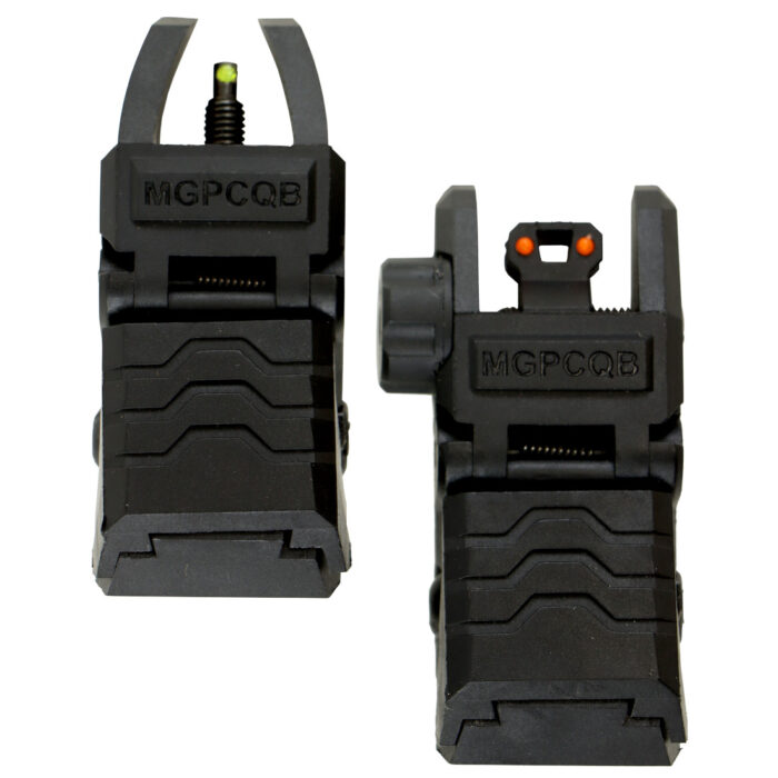 MGPCQB Fibre Optic Flip Up Iron Sight set - Nylon