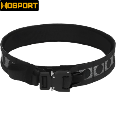 Wosport Bison BK Lightweight Tactical Belt – Black