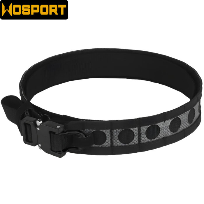 Wosport Bison BK Lightweight Tactical Belt - Black