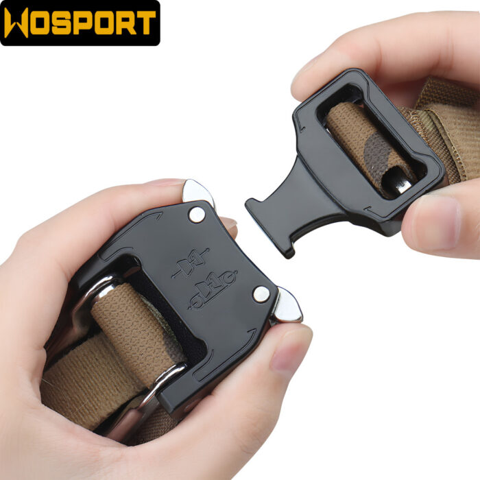 Wosport Bison CP Lightweight Tactical Belt - CP Multicam
