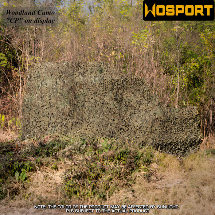 Wosport CP Multi-Cam Camouflage Netting 1.5m x 2m