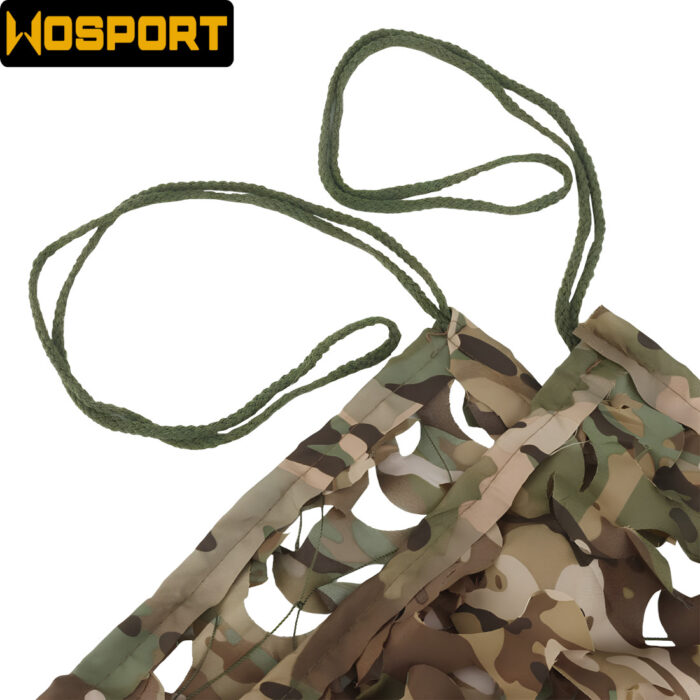 Wosport CP Multi-Cam Camouflage Netting 1.5m x 2m