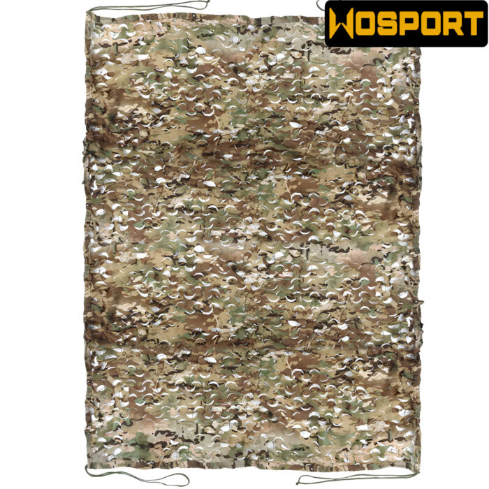 Wosport CP Multi-Cam Camouflage Netting 1.5m x 2m