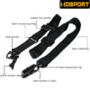 Wosport MS2 Sling - Two-point - Multi-Function - Black