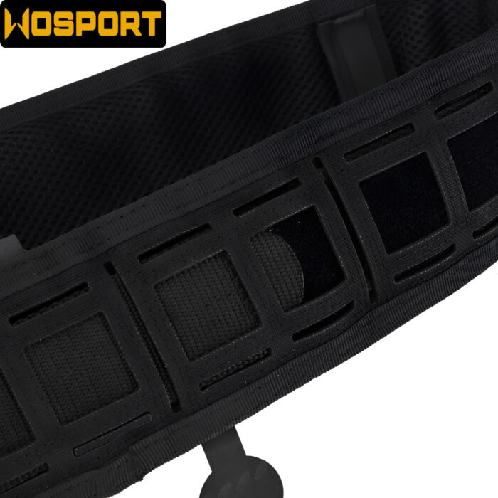 Wosport Tactical Pilot Belt Tied - Black