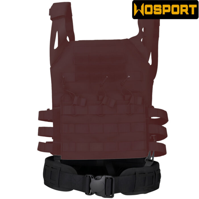 Wosport Tactical Pilot Belt Tied - Black