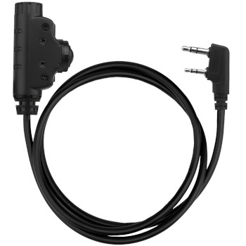 Wosport U94 Tactical PTT unit for Gen 5 Headset - Black