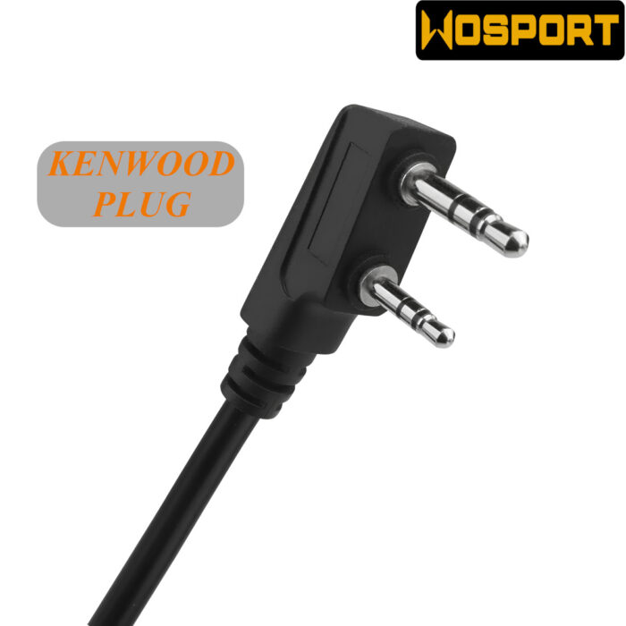 Wosport U94 Tactical PTT unit for Gen 5 Headset - Black