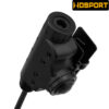 Wosport U94 Tactical PTT unit for Gen 5 Headset - Black