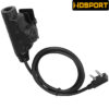 Wosport U94 Tactical PTT unit for Gen 5 Headset - Black