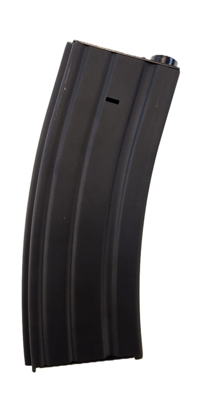 Front View of E&C m4 metal mag