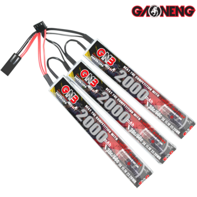 GAONENG 2000mah Nunchuck 11.1v Li-Po Battery – Mini Tamiya Plug