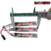 GAONENG Nunchuck 1000mah 11.1v Li-Po Battery with Mini Tamiya Plug