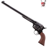King Arms Black SAA Colt 45 Peacemaker Green Gas Gel Blaster Revolver - Long Barrel