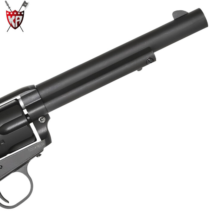 King Arms Black SAA Colt 45 Peacemaker Green Gas Gel Blaster Revolver - Medium