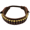 Premium Leather Shotgun Cartridge Belt