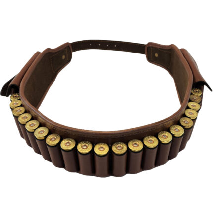 Premium Leather Shotgun Cartridge Belt