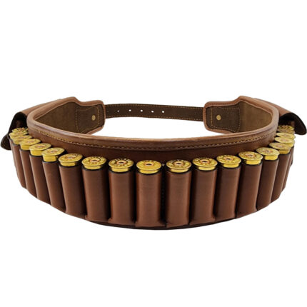 Premium Leather Shotgun Cartridge Belt